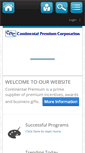 Mobile Screenshot of continentalpremium.com